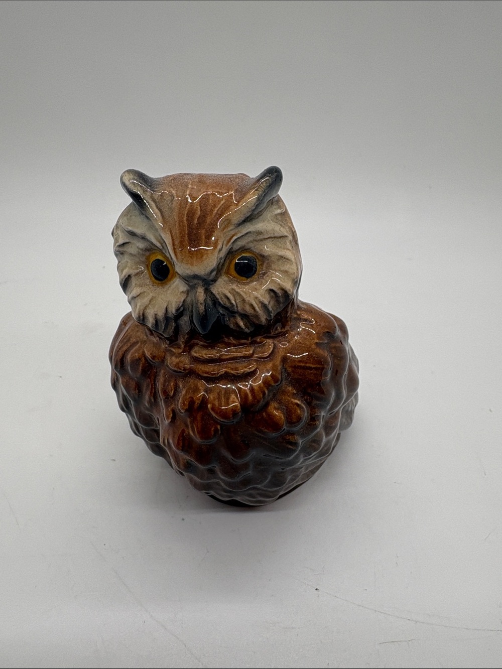 Goebel Germany VTG Owl Statue Porcelain Figure